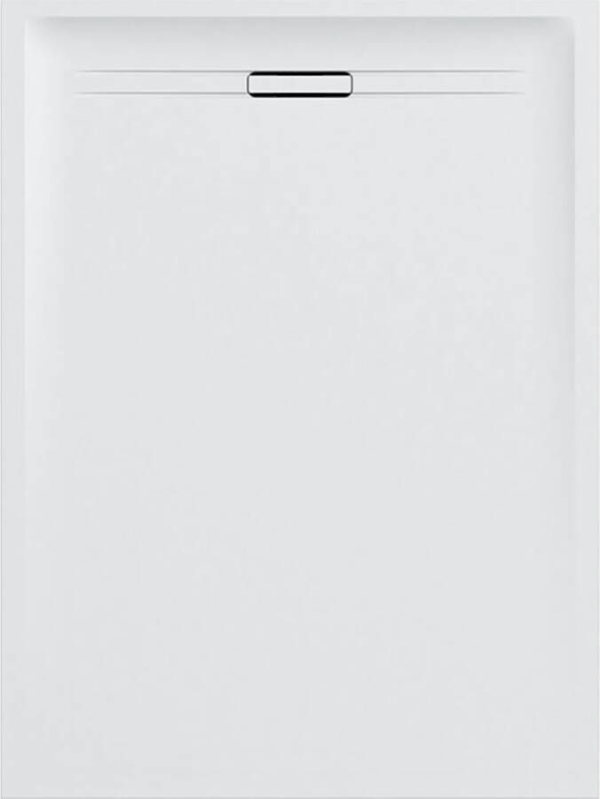 Geberit Sestra Douchevloer 140x90cm wit leisteen 550.257.00.2