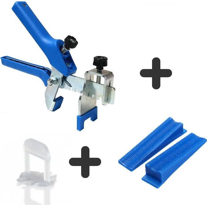 Kerabo Jabo Leveling systeem starterskit 1 tang 250 wiggen 500 voetstukken SW07310114-1