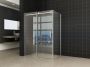 Xellanz Douchecabine Wiesbaden Rechthoek Schuifdeur 140x100x200cm Antikalk Helder Glas Aluminium Profiel 8mm Veiligheidsglas Easy Clean - Thumbnail 7