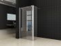 Wiesbaden Douchewand Miami 30x200cm Antikalk Helder Glas Chroom Scharnierprofiel 10mm Veiligheidsglas Easy Clean - Thumbnail 5