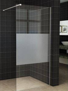 Korver Holland Lukas glasplaat ged. matglas 1100x2000 8mm antikalk