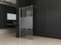 Wiesbaden Inloopdouche Miami 110x200cm Antikalk Helder Mat Glas Chroom Profiel 10mm Veiligheidsglas Easy Clean - Thumbnail 5