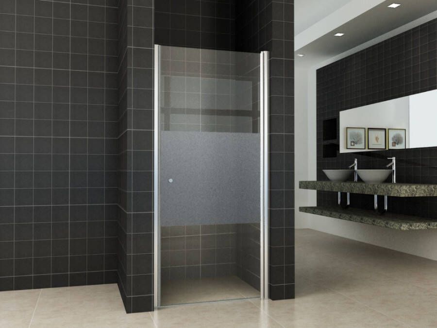 Korver Holland Poldi nisdeur rechts 800x2000 8mm antikalk ged.matglas