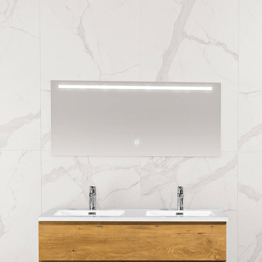 Lorense sanitair Mila condensvrije spiegel 1200x600 met LED