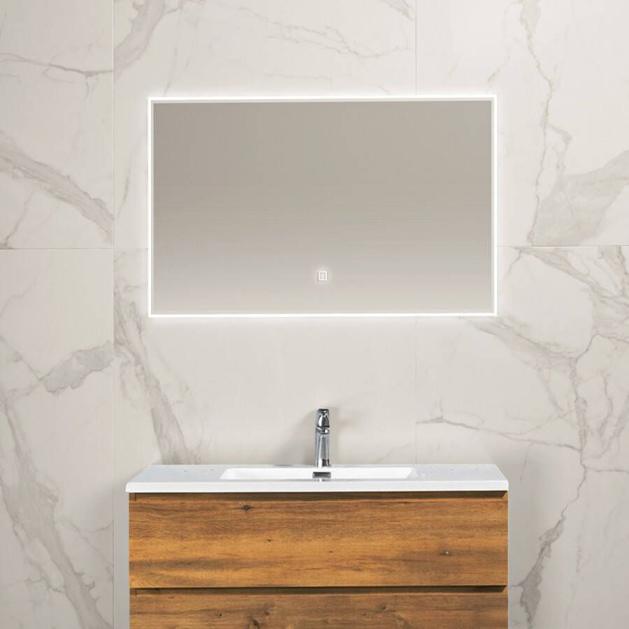 Lorense sanitair Noah condensvrije spiegel 1000x600 met LED