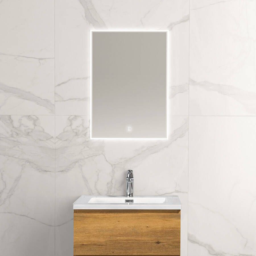 Lorense sanitair Noah condensvrije spiegel 500x700 met LED