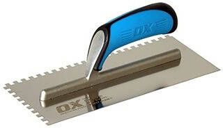 OX tools OX Pro Lijmspaan soft grip RVS 28x12cm 6x6x6mm