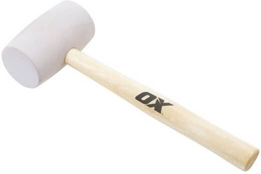 Ox Tools Rubber Hamer Wit Rubber Hamer 0 45 Kg