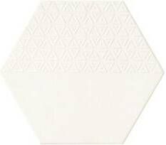 Realonda Ceramica Hexagon Opal Blanco decor 28 5x33