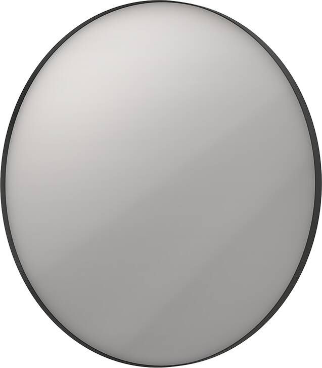 Sanibell Ink SP17 spiegel rond met indirecte LED verlichting mat zwart