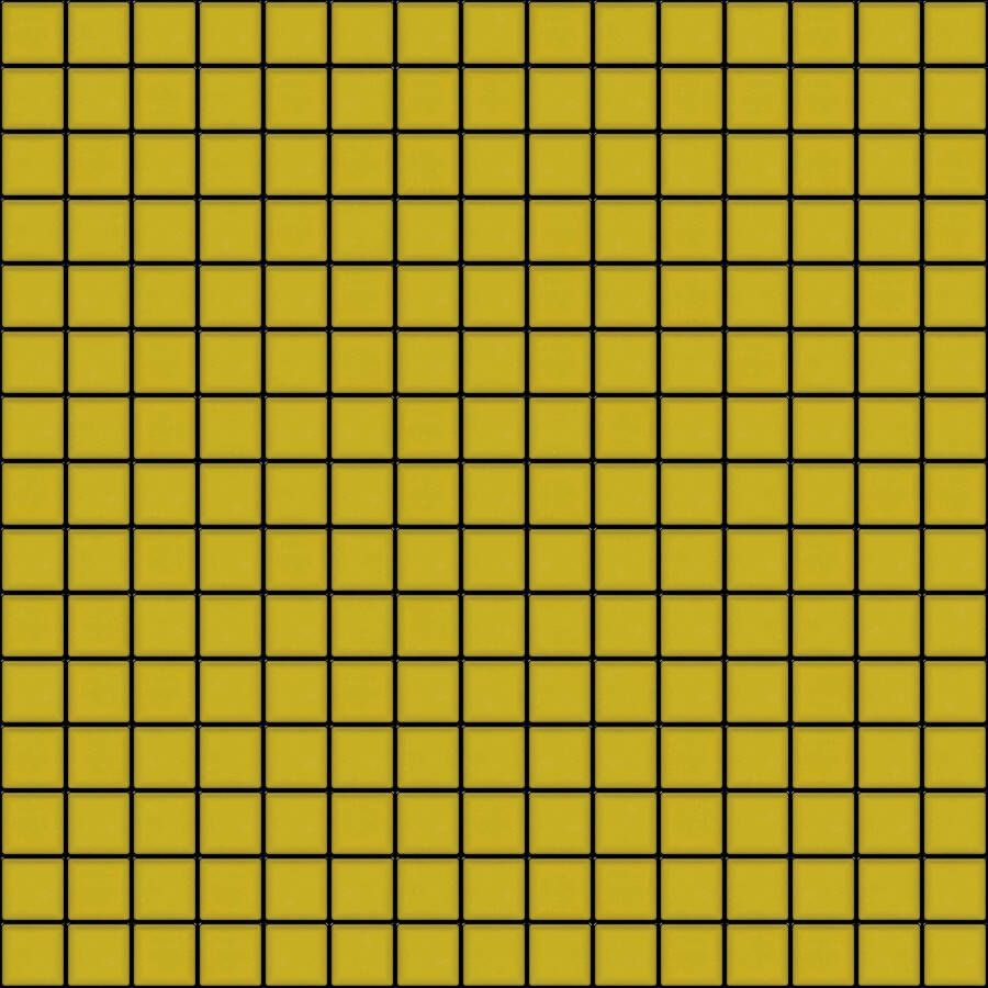 The Mosaic Factory Mozaiek Amsterdam Basic Geel 2 0x2 0