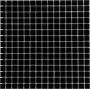 The Mosaic Factory Amsterdam mozaïektegel 32.2x32.2cm wand en vloertegel Vierkant Glas Black Mat GM14B - Thumbnail 2