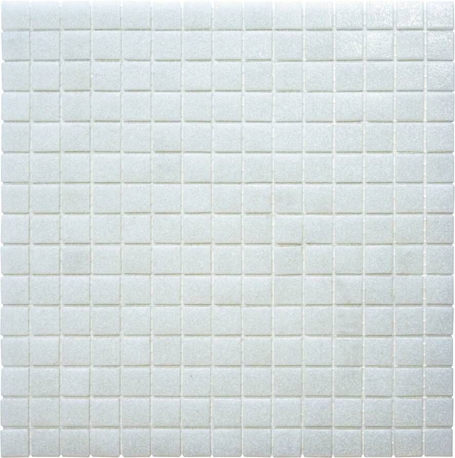 The Mosaic Factory Mozaiek Amsterdam Basic Wit Mix 2 0x2 0