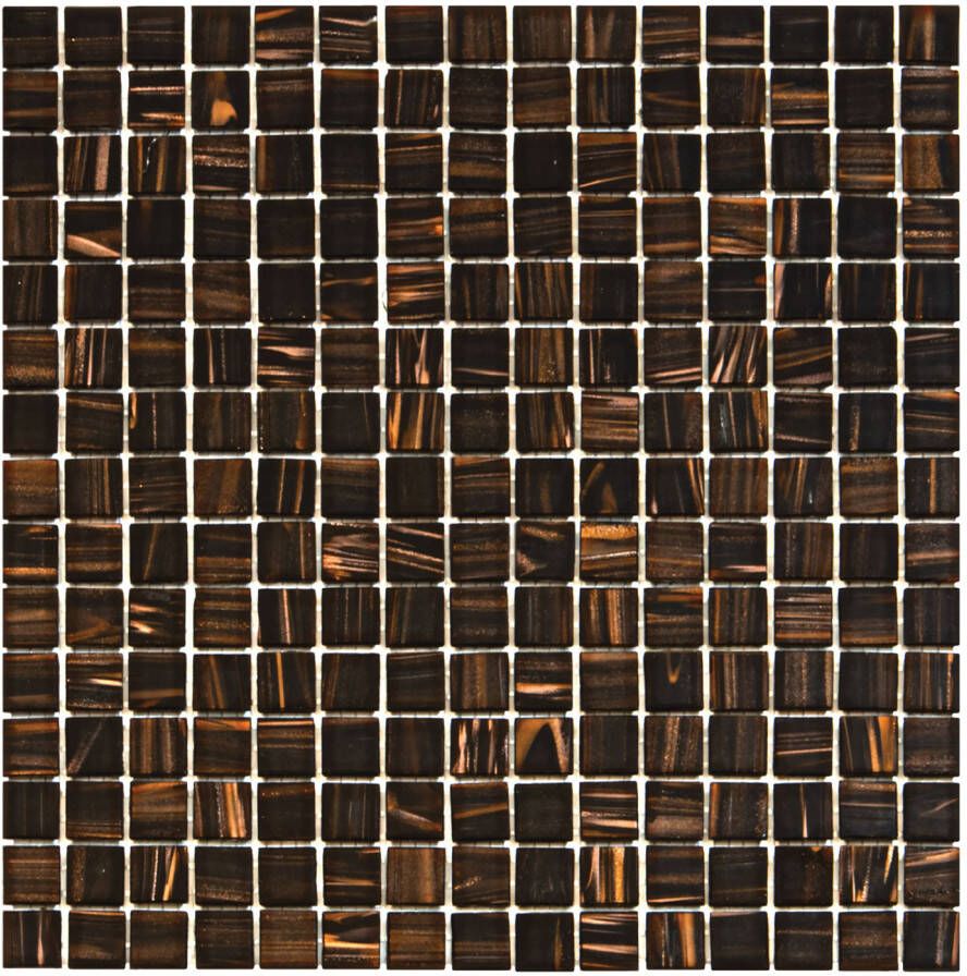 The Mosaic Factory Mozaiek Amsterdam Goud Bruin 2 0x2 0