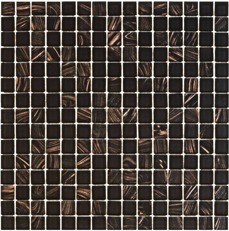 The Mosaic Factory Mozaiek Amsterdam Goud Zwart 2 0x2 0