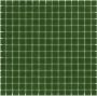 The Mosaic Factory Amsterdam mozaïektegel 32.2x32.2cm wand en vloertegel Vierkant Glas Dark Green Mat GM26 - Thumbnail 2