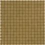 The Mosaic Factory Amsterdam mozaïektegel 32.2x32.2cm wand en vloertegel Vierkant Glas Light Brown Mat GM33 - Thumbnail 2