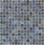 The Mosaic Factory Amsterdam mozaïektegel 32.2x32.2cm wand en vloertegel Vierkant Glas Medium Grey glans GMG651 - Thumbnail 2