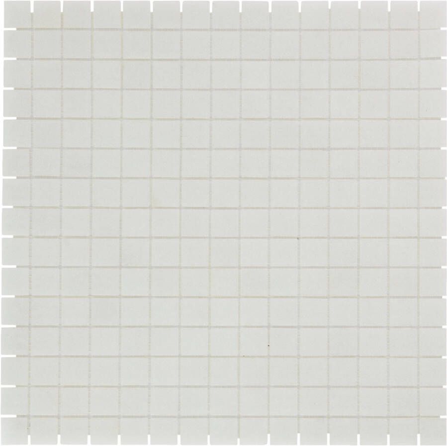 The Mosaic Factory Mozaiek Amsterdam Vierkant Off white 2x2