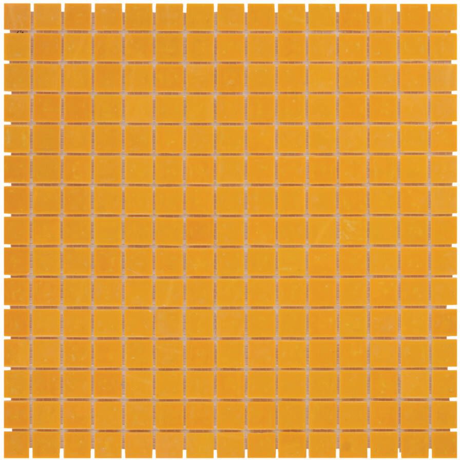 The Mosaic Factory Mozaiek Amsterdam Vierkant Oranje 2x2