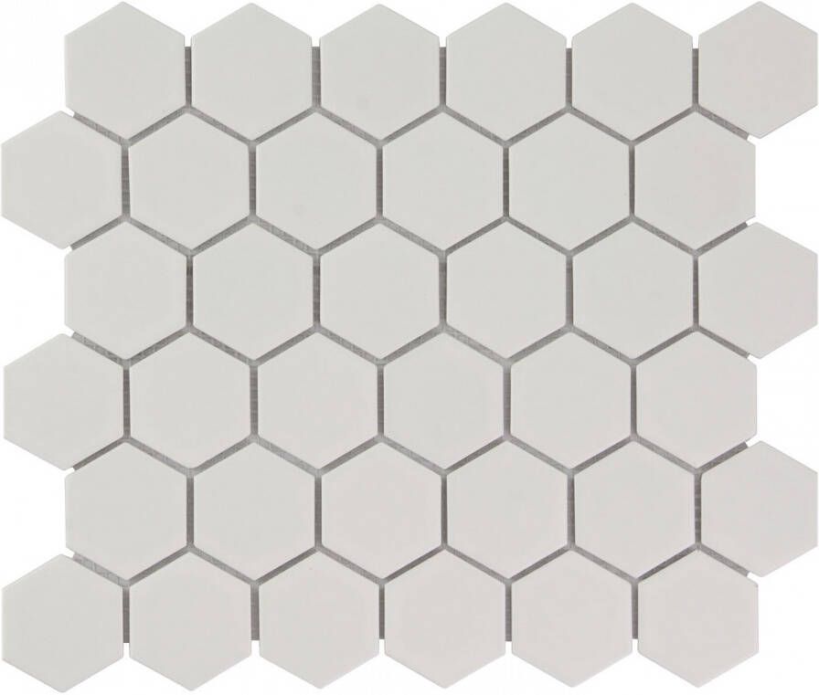 The Mosaic Factory Mozaiek Barcelona Hexagon Wit 5 1x5 9