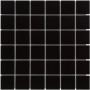 The Mosaic Factory Barcelona mozaïektegel 30.9x30.9cm wand en vloertegel Vierkant Porselein Black Mat AM13317 - Thumbnail 2