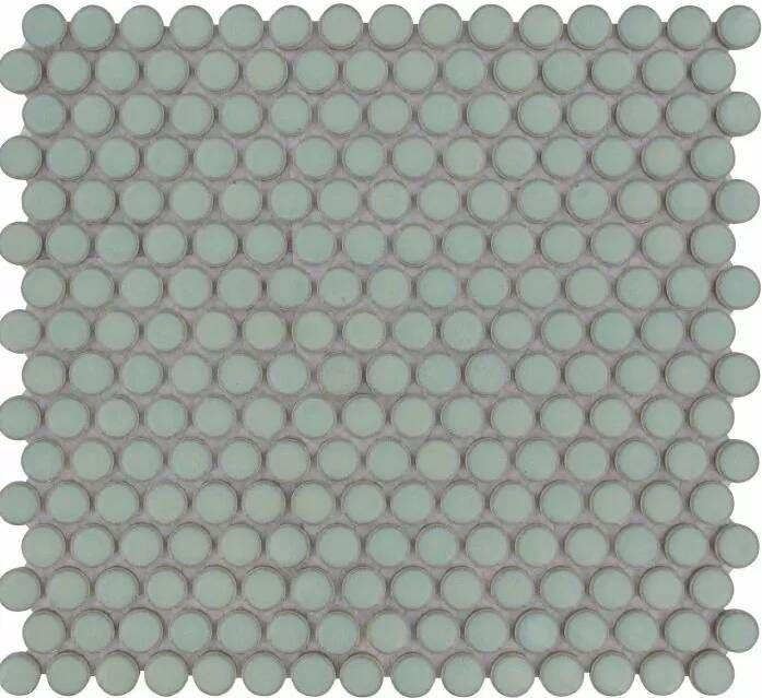 The Mosaic Factory Mozaiek Coins Venice Licht Groen 1 9x1 9