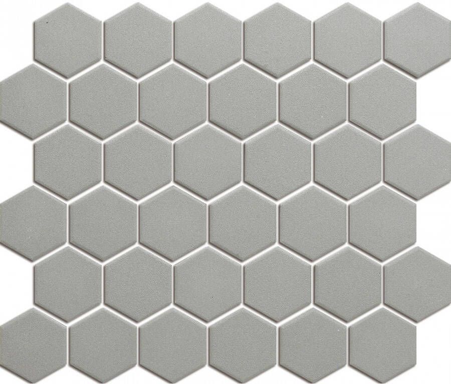The Mosaic Factory Mozaiek London Hexagon Donker Grijs 5 1x5 9