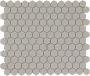 The Mosaic Factory London mozaïektegel 26x30cm wand en vloertegel Zeshoek Hexagon Porselein Grey Mat LOH2029 - Thumbnail 2