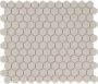 The Mosaic Factory London mozaïektegel 26x30cm wand en vloertegel Zeshoek Hexagon Porselein White Mat LOH2010 - Thumbnail 2