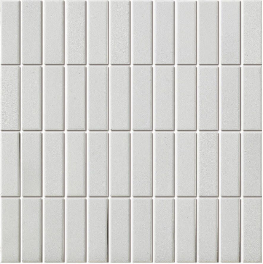 The Mosaic Factory Mozaiek London Rechthoek Super Wit 2 3x7 3