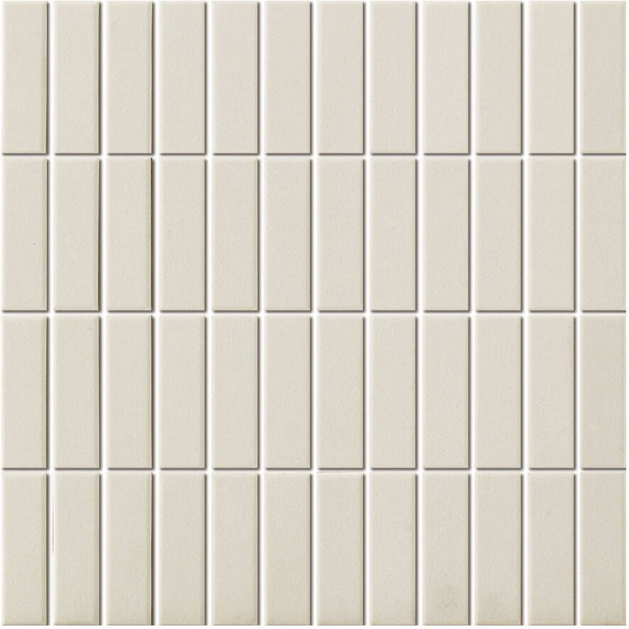 The Mosaic Factory Mozaiek London Rechthoek Wit 7 3x2 3