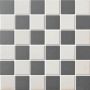 The Mosaic Factory London mozaïektegel 30.9x30.9cm wand en vloertegel Vierkant Porselein Chessboard Mat LO1010S1017 - Thumbnail 2