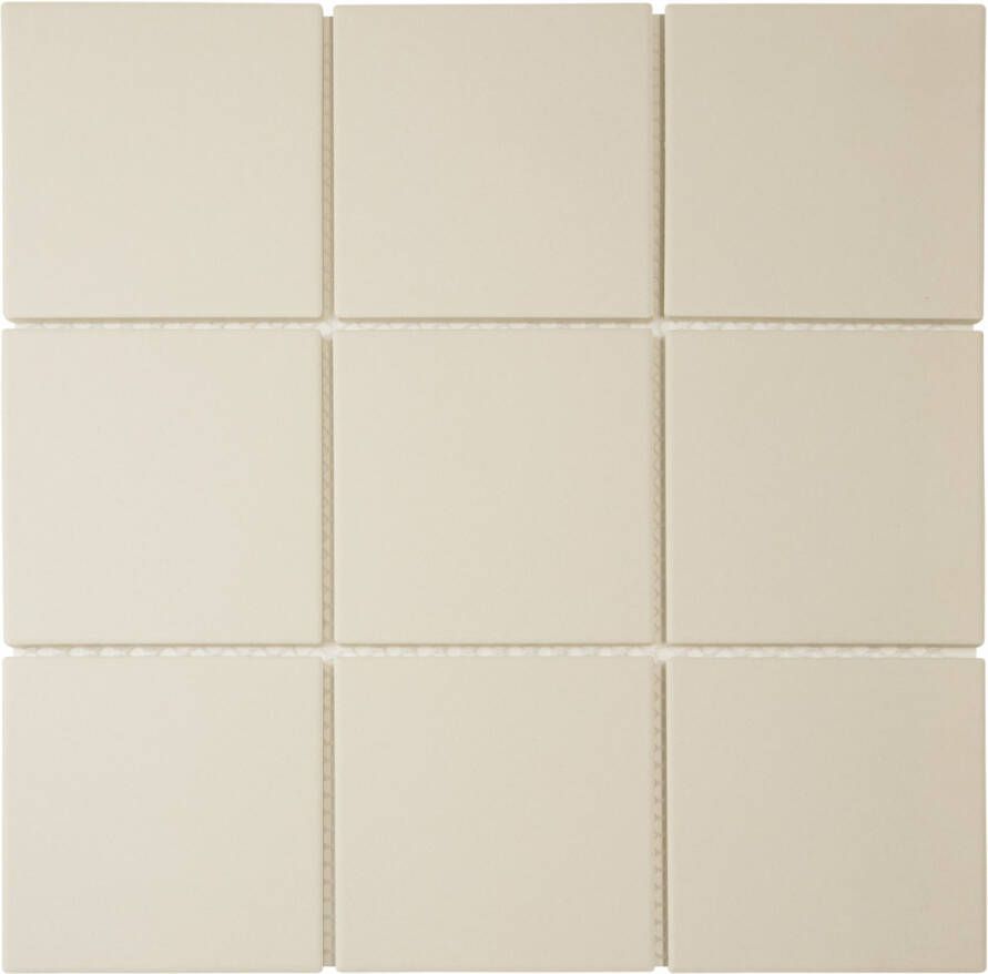 The Mosaic Factory London vierkante mozaïek tegels 95x95 wit