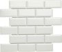 The Mosaic Factory Paris mozaïektegel 28.8x29.4cm wandtegel Rechthoek Porselein White Glans PAME100 - Thumbnail 2