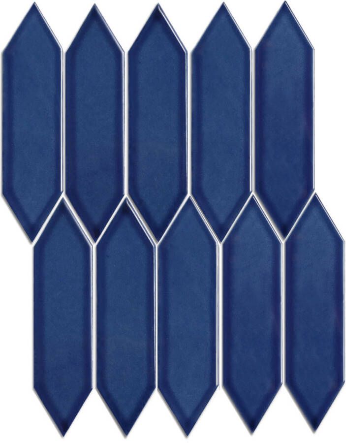 The Mosaic Factory Mozaiek Paris Picket Blauw 4 8x1 5