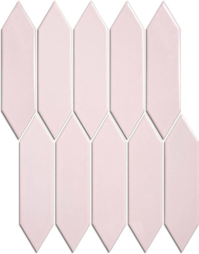 The Mosaic Factory Mozaiek Paris Picket Roze 4 8x1 5