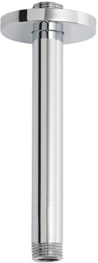 Wiesbaden Douchearm UniMatch Caral | 15 cm | Plafond montage | Messing | Rond | Chroom