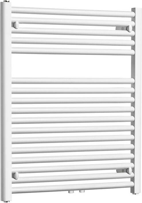 Wiesbaden Designradiator Elara 75x60cm 463 Watt Glans Wit Middenonderaansluiting - Foto 2