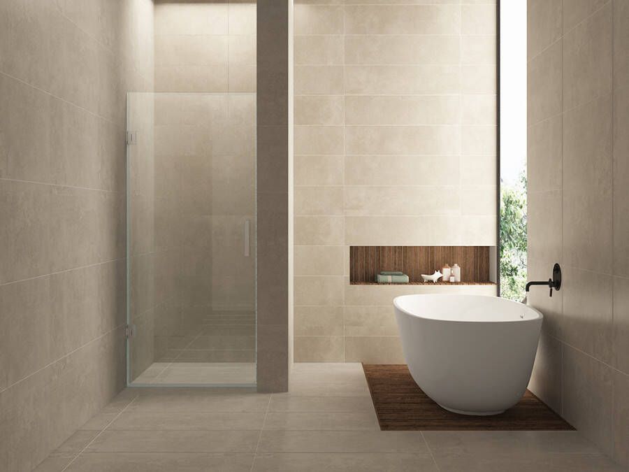 Wiesbaden Douchedeur Havana Nisdeur Draaideur 100x200cm Antikalk Helder Glas Chroom Profielloos 8mm Veiligheidsglas Easy Clean - Foto 2