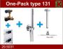 Wiesbaden Thermostatische Inbouw Regendouche Set Type 131 Plafonddarm Ufo 20 cm Rond incl. Inbouwdeel - Thumbnail 3