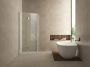 Wiesbaden Douchecabine Nano Vijfhoek Draaideur 100x100x200cm Antikalk Helder Glas Chroom Profiel 8mm Veiligheidsglas Easy Clean - Thumbnail 3