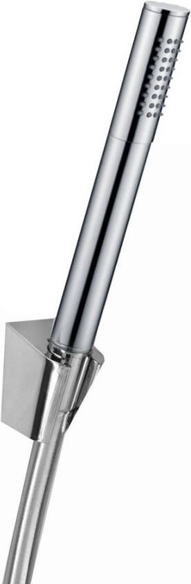 Wiesbaden Handdouche Set Rond met Doucheslang 150cm en Handdouchehouder Glans Chroom