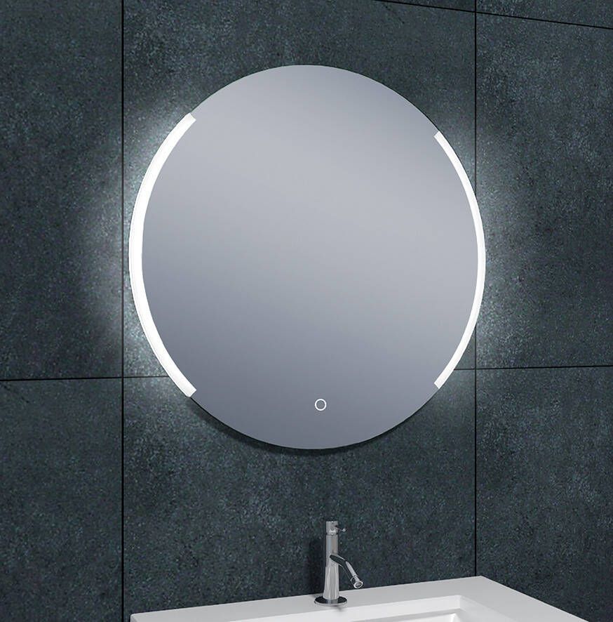 Wiesbaden Badkamerspiegel Rond 80x80cm Geintegreerde LED Verlichting Verwarming Anti Condens Touch Lichtschakelaar Dimbaar - Foto 2