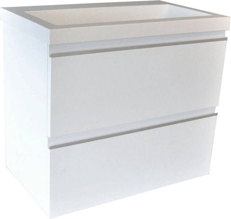 Wiesbaden Shall onderkast 60 x 36 cm glans wit