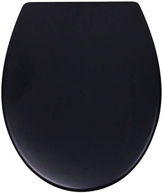 Wiesbaden Ultimo 3.0 toiletzitting softclose en quick release mat zwart