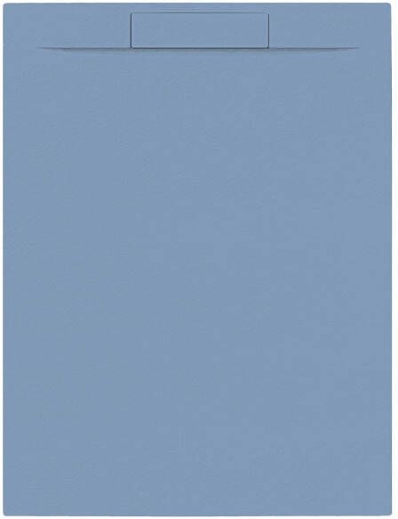 Allibert Douchebak + Sifon Rectangle 120x90 cm Mat Blauw Balt