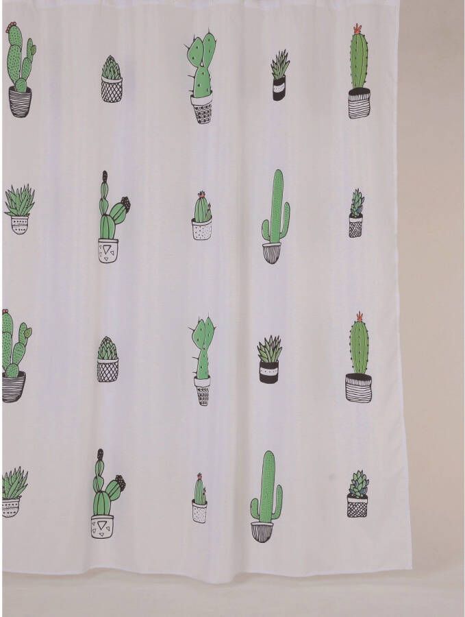 Allibert Cactus Douchegordijn 180x200cm Decor 824048