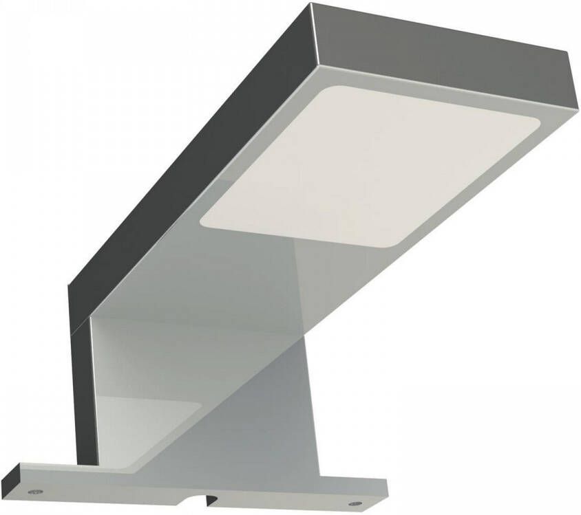 Allibert LED Spiegellamp Toreno 8 3cm 4W 3200K Glanzend Chroom