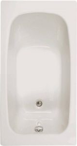 Allibert Ligbad Flavis Plaatsbesparend 130x70x55-58 cm